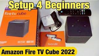 Fire TV Cube 2022: How to Setup 4 Beginners