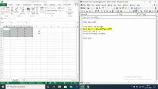 6 Excel VBA - Range Object and its Methods and Properties