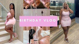 MINI BIRTHDAY VLOG | 24 BABY!!| BIRTHDAY NAILS  + DINNERS WITH FAMILY&FRIENDS+MORE | SAMANTHA KASH