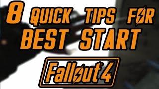 8 Quick Tips for FALLOUT 4 Beginners (Spoiler Free Guide)