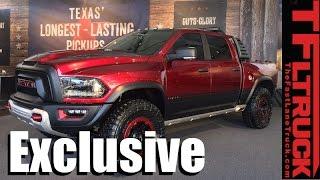 Listen to the New Ram Rebel TRX Concept Truck's 575 HP HEMI Roar!