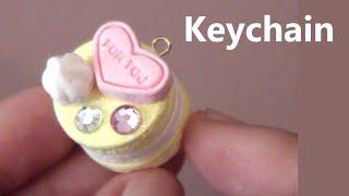 スイーツのキーホルダー作成　Making sweets shaped keychain