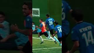 Шедевральнная навестная передача под сакрушительный удар  #llfalmaty #football #bestgoals