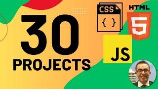 HTML CSS JS projects (Beginner): 30 projects using HTML CSS and JavaScript