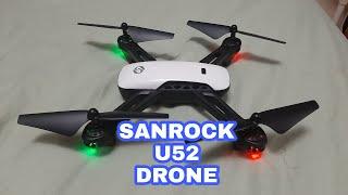 Sanrock U52 Drone set up and how to fly