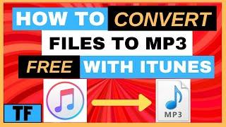 HOW TO CONVERT M4A TO MP3 FREE With iTunes | Best M4A to MP3 Converter [Easy Windows Tutorial]