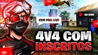 LIVE ON FF JOGANDO RANK O REI DO DESAFIANTE - FREE FIRE E RUST AO VIVO