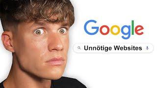 UNNÖTIGE GOOGLE WEBSITES