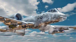 Strafing Runs: A-10 Ground Attack Aircraft in Action