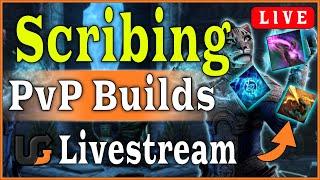 Fun scribing pvp builds!! ESO PvP Livestream - Gold Road Update 42