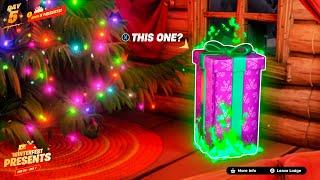 7 SECRET Presents in Fortnite WINTERFEST!