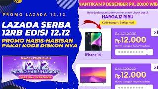 FLASH SALE IPHONE 12RB DI LAZADA PAKAI KODE VOUCHER EDISI LAZADA 12.12