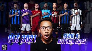 PES 2021 KITPACK SERIE A SEASON 2022/2023 - PES 2021 MOD - PES 2021 PATCH