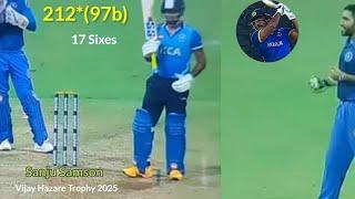 RR Sanju Samson Batting in Vijay Hazare Trophy 2024 Kerala