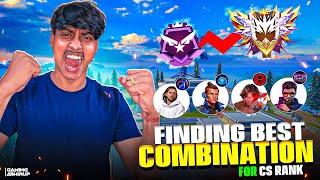 CS RANK -Best Character Combinations  FREE FIRE | Gaming Abhirup