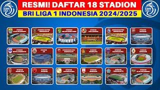 RESMI! Daftar Stadion Liga 1 Indonesia 2024 - Stadion JIS Persija, Persib, Arema, Persebaya