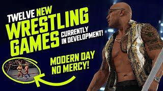 12 New Wrestling Games Currently In Development! (WWE 2K25, UPW, Wrestling Code & More!)