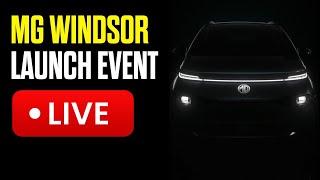 MG Windsor EV Launch LIVE Event | New Auto Launch | MG Motors | Electric Vehicle | Times Drive Green