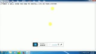 Lyx Installation Step by step