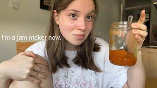 trying skincare products and making apricot jam(vlog)