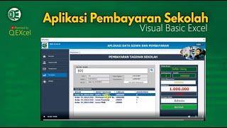 Aplikasi Pembayaran SPP dan Iuran Sekolah Gratis VBA Excel