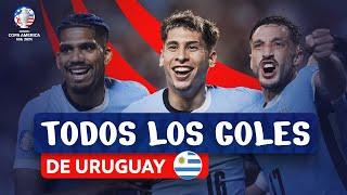 TODOS LOS GOLES DE URUGUAY | CONMEBOL COPA AMÉRICA USA 2024™