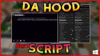 (WORKS ON SOLARA) BEST Roblox DA HOOD Script GUI - Target Aim, Anti Lock & More! (AZURE MODDED)