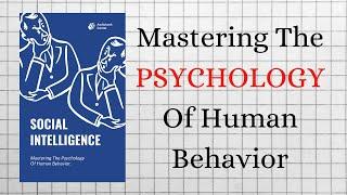 Social Intelligence: Mastering The Psychology Of Human Behavior (Audiobook)