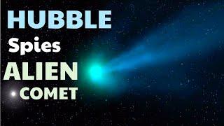 Hubble Spies Alien Comet