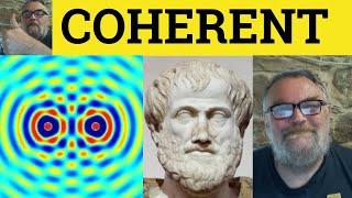  Coherent - Cohesive Meaning - Cohesion Examples - Coherent Definition - C2 Vocabulary