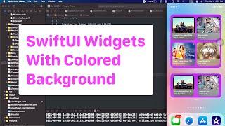 SwiftUI Widgets with Coloured Background