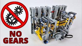 Can I Build A LEGO Gearbox WITHOUT GEARS?