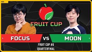 WC3 - [ORC] FoCuS vs Moon [NE] - Quarterfinal - Fruit Cup #6