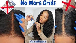 Better Than Fake Scalp!   Hide the Grids on Lace Wigs   WowAfrican x LovelyBryana