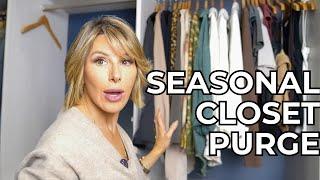 Seasonal Wardrobe Switch: Easy Closet Cleanout Tips for Fall & Winter | Dominique Sachse