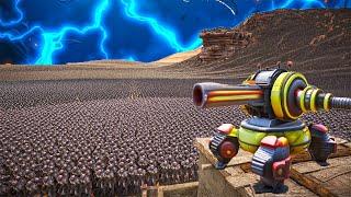 Alpha Turret Armored Assault vs  Demogorgon Evils  Epic Clash in Ultimate Epic Battle Simulator 2!