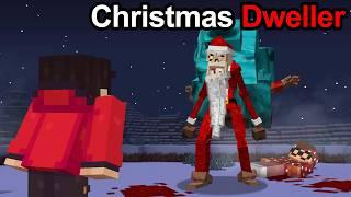 We Survived The CHRISTMAS DWELLER in Minecraft..