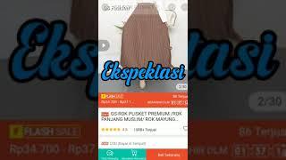 Shopee Haul Rok Plisket Premium