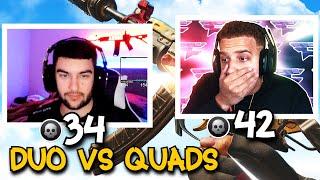 *NEW* WARZONE Booya Drops 34 Kills W/Swagg & Smooth(AFK) / Duo VS Quads Amazing Win Gameplay!!