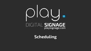 How to schedule your digital signage content