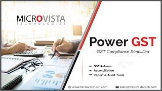 Best GST Return Filing & Reconciliation Software || Power GST Software..