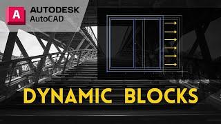 How to create Dynamic block with attributes in AutoCAD 2021?
