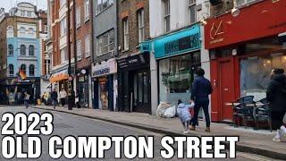 London Famous Streets (2023) - OLD COMPTON STREET - walking through