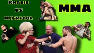 Khabib vs McGregor UFC 229 ( 9 PART MMA)