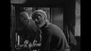 Wolf Man Hands Blooper in "House of Frankenstein" (1944)
