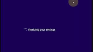 Stuck at Finalizing your settings message in Windows 11/10