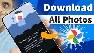 How to download all photos from google photos app