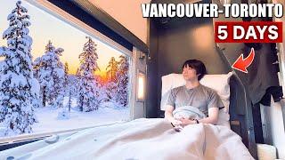 Riding the Canada's Greatest Sleeper Train || The Canadian (Vancouver→Winnipeg)