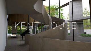 Innovative Modern Concrete Architecture | 3D Rendering Real Estate Video