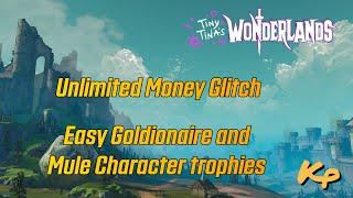 Tiny Tina's Wonderlands - Unlimited Money Glitch for the PS5 - Goldionaire and Mule Character Trophy
